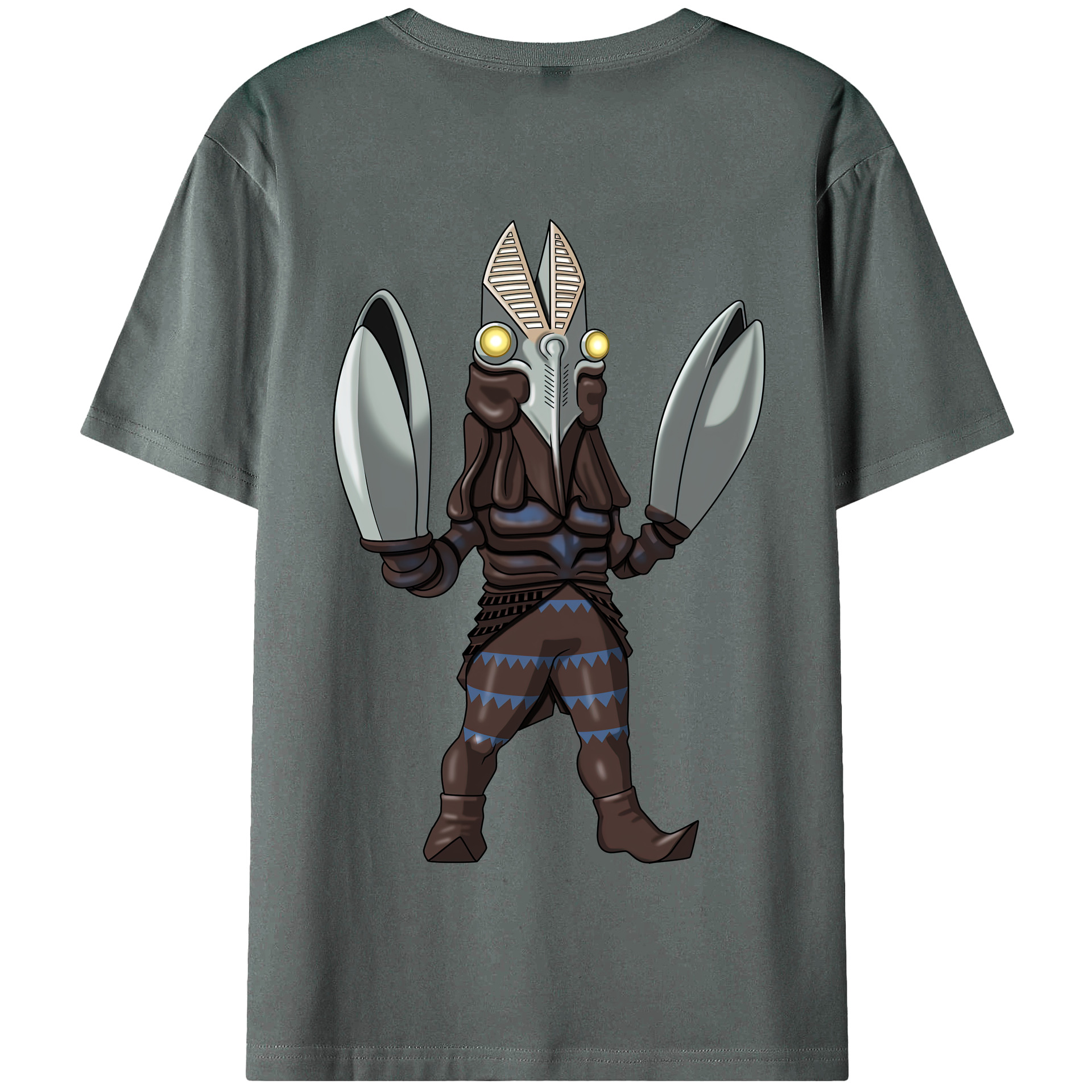 （画像用） ウルトラマン Ultraman 綿100％半袖Tシャツ（背面プリント）